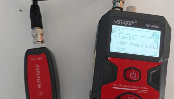 نحوه تست سیگنال کابل کواکسیال با مولتی متر