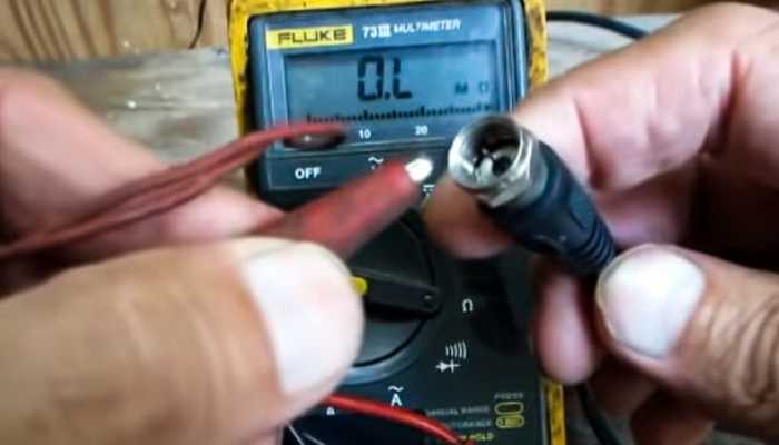 نحوه تست سیگنال کابل کواکسیال با مولتی متر