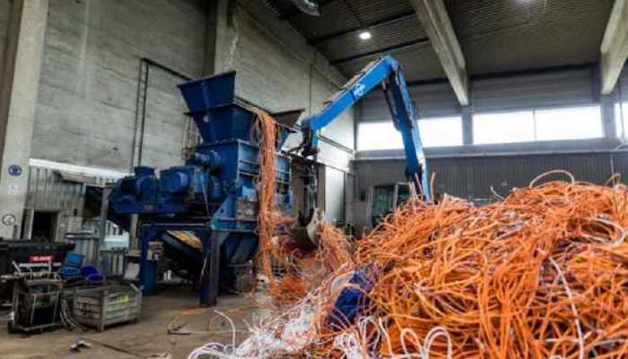 بازیافت سیم و کابل