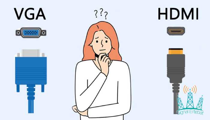 کابل VGA چه تفاوتی با HDMI دارد؟